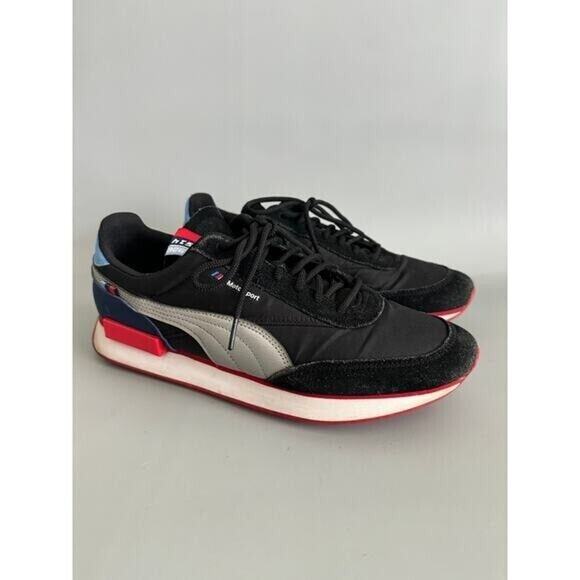 Puma Future Rider BMW Motorsport Black Sneakers Mens Size 10 - EUC main image 8